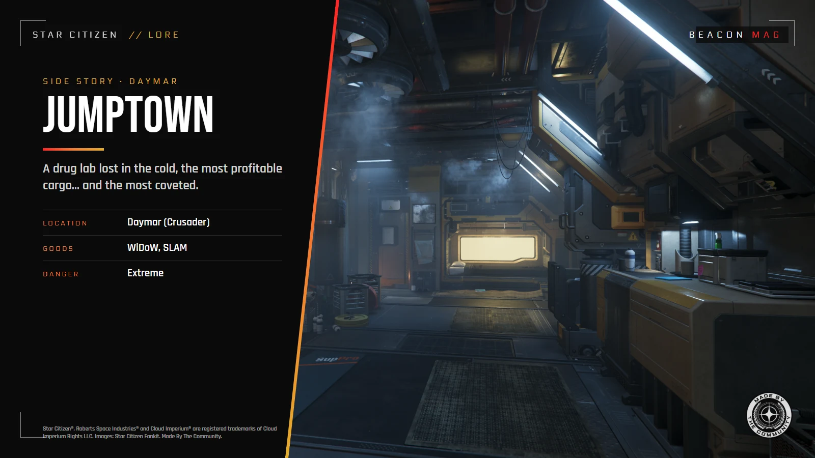 Illustration: Star Citizen story: Jumptown, the most dangerous lab in Stanton