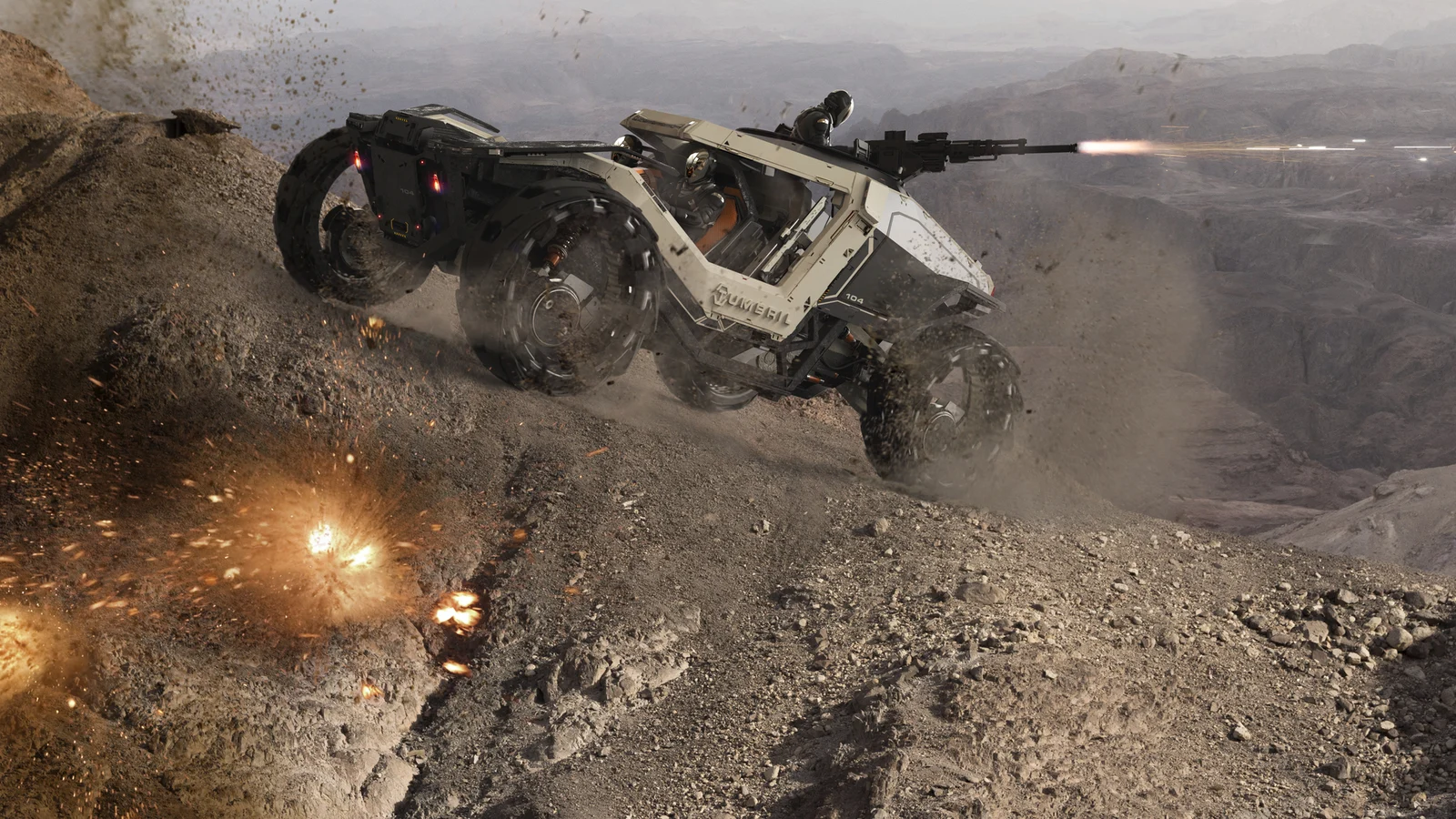 Tumbril Cyclone TR, image officielle