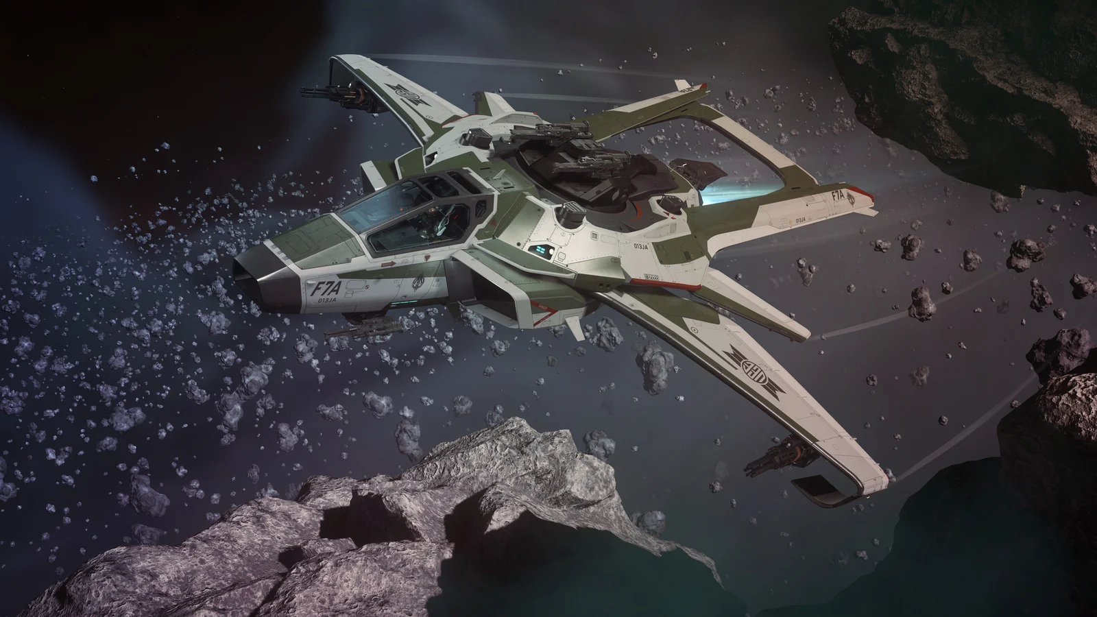 Anvil F7A Hornet Mk II, image officielle